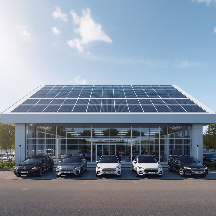 Auto dealership property
