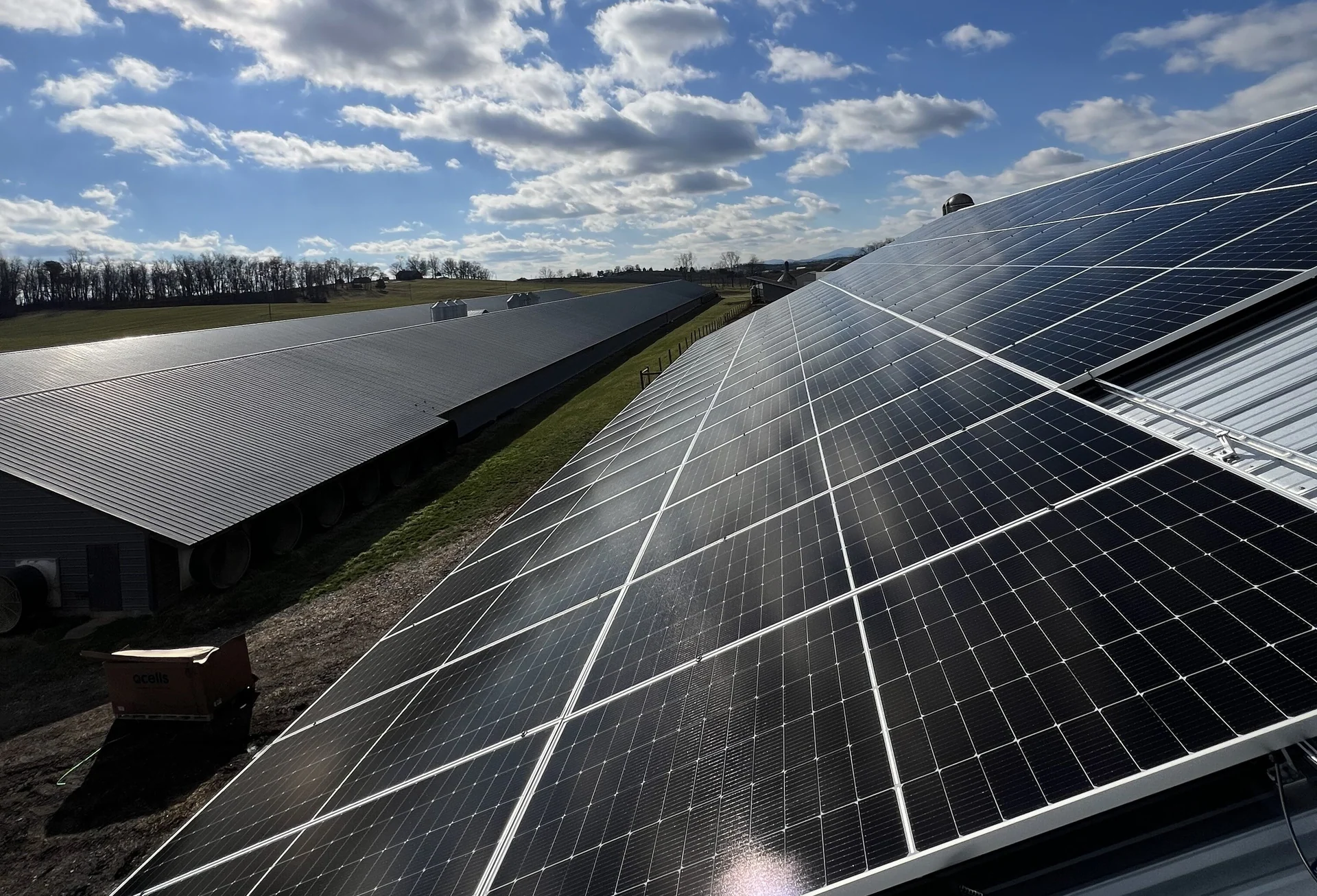 Farm solar project
