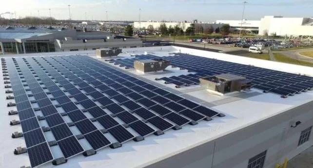 Manufacturing solar project